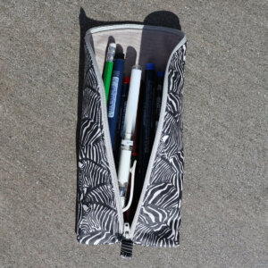 Etui mit Zebras